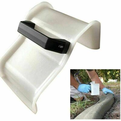 Stol - Plastering Trowel Construction Tools, Concrete Trowel Plastering Edging Trowel diy Landscape Curb Toolwith Handle Masonry Hand Trowels Stol - Plastering Trowel Construction Tools, Concrete Trowel Plastering Edging Trowel diy Landscape Curb Toolwith Handle Masonry Hand Trowels