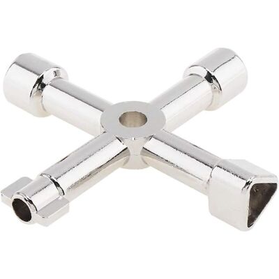 READCLY Plumbers multi-function cross key control cupboard key universal cross switch key control for train electric elevator READCLY Plumbers multi-function cross key control cupboard key universal cross switch key control for train electric elevator