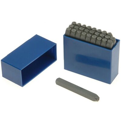 Priory 181- 6.0mm Set of Letter Punches - Letter Marking Tools Priory 181- 6.0mm Set of Letter Punches - Letter Marking Tools