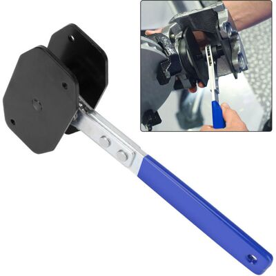 TEHTUY Ratchet Wrench, Brake Piston Reset Tool, Car Ratchet, for Disc Brakes with Brake Piston, Blue TEHTUY Ratchet Wrench, Brake Piston Reset Tool, Car Ratchet, for Disc Brakes with Brake Piston, Blue