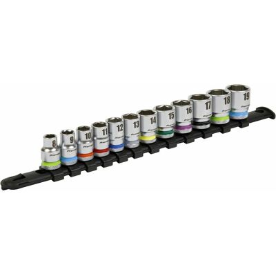 Premier Platinum Socket Set 3/8''Sq Drive 12pc AK2660 - Sealey Premier Platinum Socket Set 3/8''Sq Drive 12pc AK2660 - Sealey
