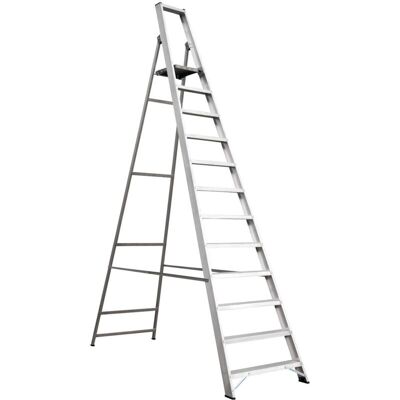 Sealey - Industrial Step Ladder 12-Tread Aluminium - bs en 131 AXL12 Sealey - Industrial Step Ladder 12-Tread Aluminium - bs en 131 AXL12