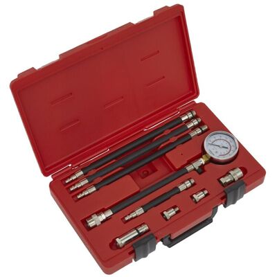 VSE206 Petrol Engine Compression Test Kit 10pc - Sealey VSE206 Petrol Engine Compression Test Kit 10pc - Sealey