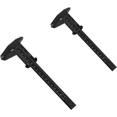 TORMATOR Set of 2 student tools, calipers, plastic (150mm) TORMATOR Set of 2 student tools, calipers, plastic (150mm)