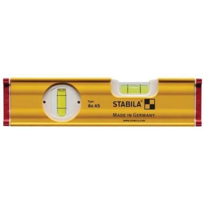 80 as Spirit Level 2 Vial 19565 20cm - Stabila 80 as Spirit Level 2 Vial 19565 20cm - Stabila