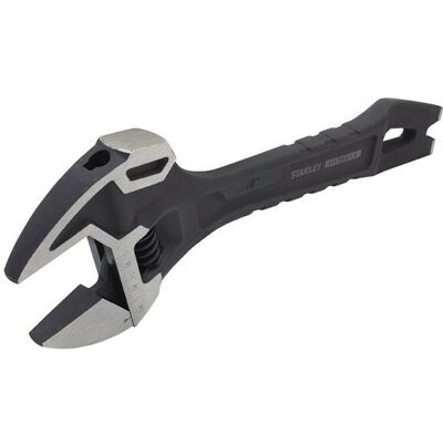 Stanley Fatmax 10"" Demolition 4 In 1 Adjustable Wrench Nail Pry Bar STA075081 Stanley Fatmax 10"" Demolition 4 In 1 Adjustable Wrench Nail Pry Bar STA075081