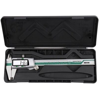 ODIPIE Subler Digital insize 0-150 mm, 0.01 mm, stainless steel, electronic measuring device, lcd, waterproof, silver/green ODIPIE Subler Digital insize 0-150 mm, 0.01 mm, stainless steel, electronic measuring device, lcd, waterproof, silver/green