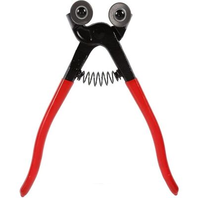 HÉLOISE Tile Pliers, Glass Cutter Pliers, Tile Cutter, for Ceramics, Other Miscellaneous Materials, Cut Glass Tiles (Red) HÉLOISE Tile Pliers, Glass Cutter Pliers, Tile Cutter, for Ceramics, Other Miscellaneous Materials, Cut Glass Tiles (Red)