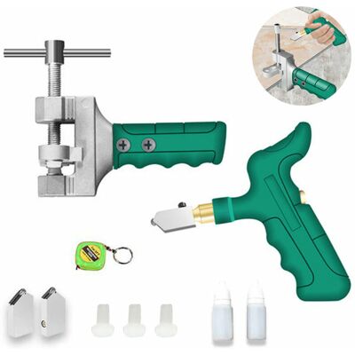 DEWDAT Tools Professional Glass Cutter Ceramic Tile Cutter Hand Cutter Glass Break Pliers Tool Kit DEWDAT Tools Professional Glass Cutter Ceramic Tile Cutter Hand Cutter Glass Break Pliers Tool Kit