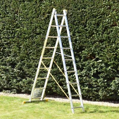 Trade Master Pro - 9-Rung 2 Section Combination Ladder Trade Master Pro - 9-Rung 2 Section Combination Ladder