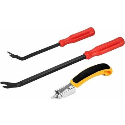 Mumu - Upholstery stapler, nail puller, upholstery and construction staple remover with spike extraction tool, 3-piece Mumu - Upholstery stapler, nail puller, upholstery and construction staple remover with spike extraction tool, 3-piece