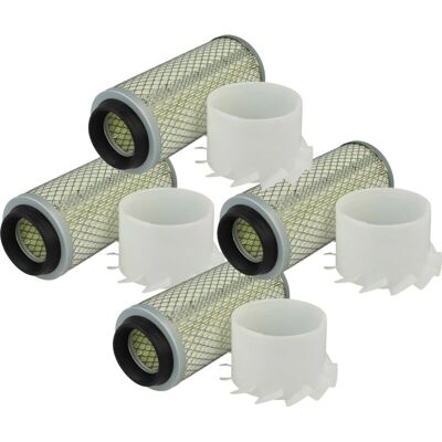 4x Air Filter compatible with Pel-Job sirius 246 mitsubishi l 3 e, ls 271 mitsubishi, tb 1200 Digger - External Motor Filter - Vhbw 4x Air Filter compatible with Pel-Job sirius 246 mitsubishi l 3 e, ls 271 mitsubishi, tb 1200 Digger - External Motor Filter - Vhbw