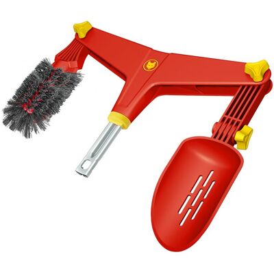 Wolf-garten - Wolf Garten Gutter Cleaner Scoop & Brush gcm Garden Multi Change Cleaning Wolf-garten - Wolf Garten Gutter Cleaner Scoop & Brush gcm Garden Multi Change Cleaning