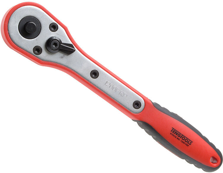 TENGTOOLS Teng 1200-FRP Quick-Release Reversible Ratchet 45 Tooth Fibre Handle - 1/2in Drive TEN1200FRP