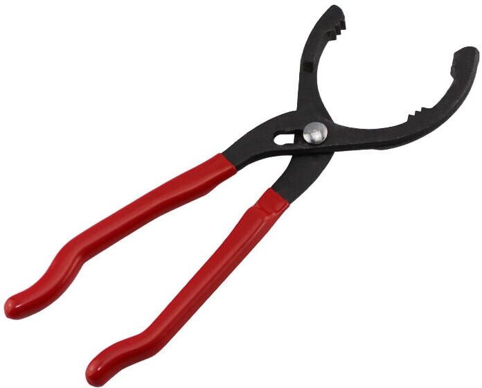 CSPARKV Adjustable Oil Filter Wrench, Oil Filter Pliers with Serrated Jaw, Oil Filter Removal Tool Ideal for Quick Removal and Installation of Engine Filter