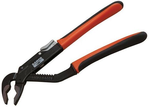 Bahco - Ergo 8224 250mm (10'') Slip Joint Waterpump Pipe Nut Plier 45mm Capacity