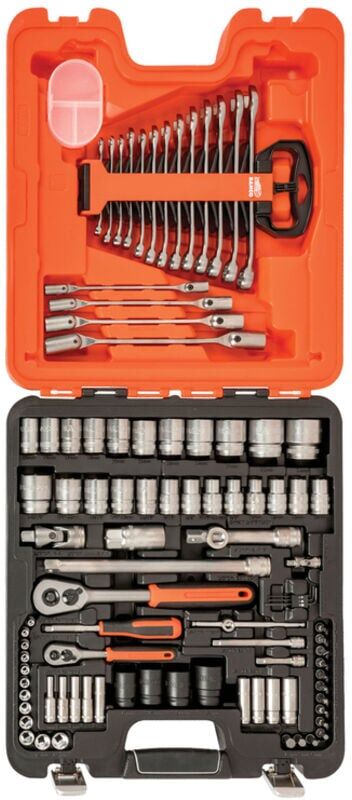 Bahco - S87+7 94pc 1/4" & 1/2" Drive Socket and Spanner Set