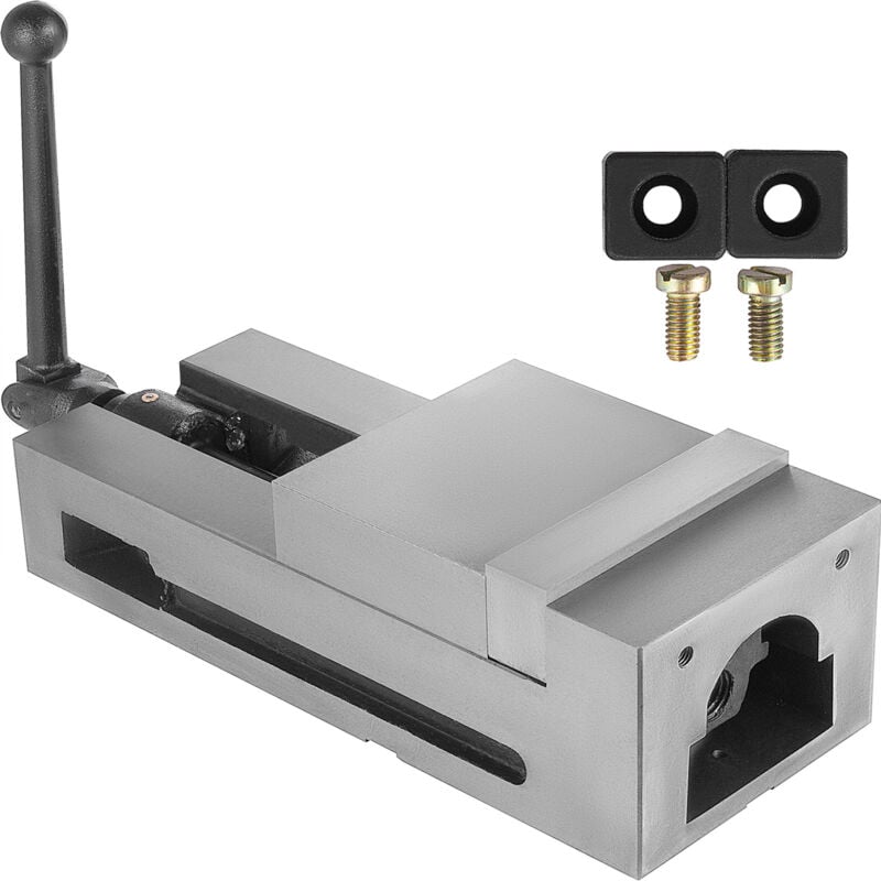 Vevor - Mophorn Bench Clamp Vise 6 Inch Jaw Width High Precision cnc Fixed Jaw Clamping
