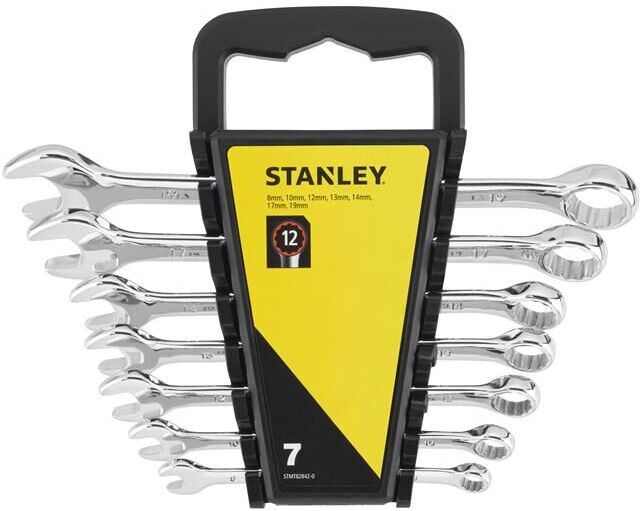 Stanley - STMT82842-0 Combination Spanner Wrench Set 7 Piece STA082842