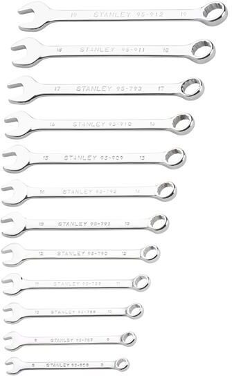 Stanley - STMT82843-0 Combination Spanner Wrench Set 12 Piece STA082843