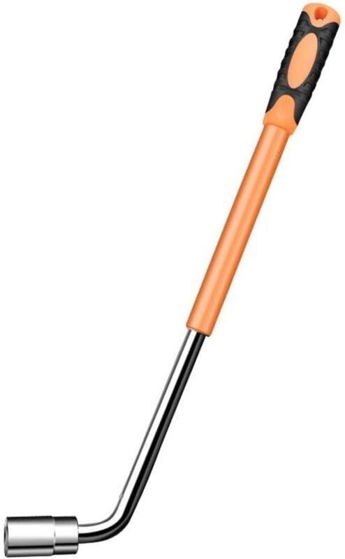 Ergonomic Telescopic Lug Wrench with Double-Sided Sockets for Effortless Tire Changing - Csparkv