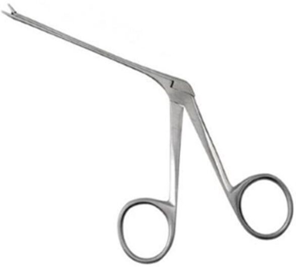 Tlily - Ear Nose Cleaner Pliers Pick Endoscope Earwax Remover Veterinary Forceps Tweezer Short