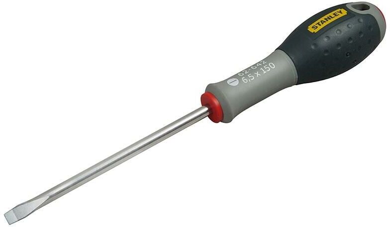 Stanley - Tools Fatmax Screwdriver Stainless Steel Flared Tip 6.5 x 150Mm