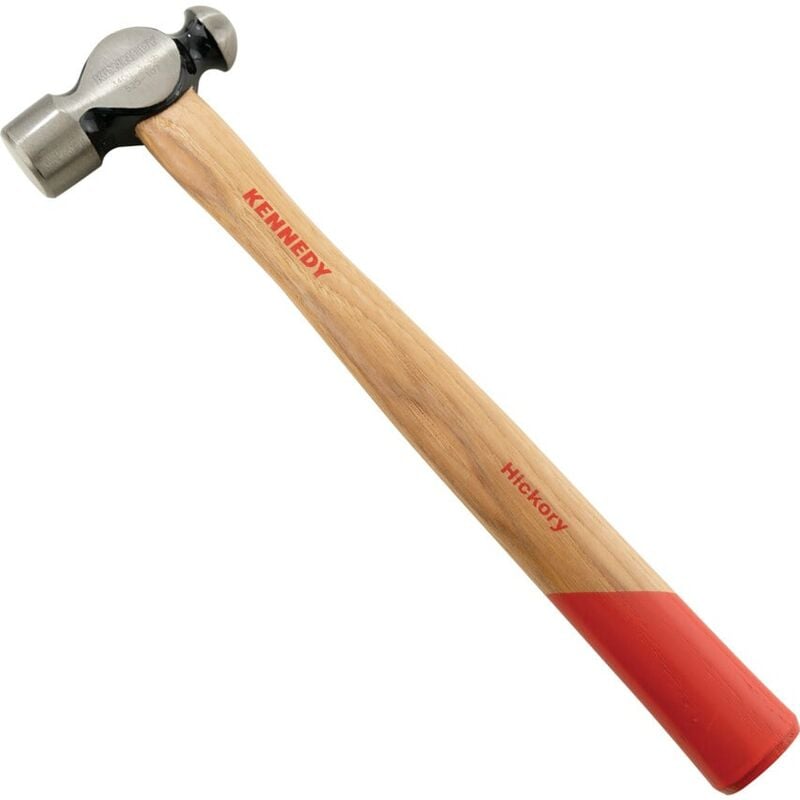 Hardwood Shaft Ball Pein 3/4LB Hammer - Kennedy