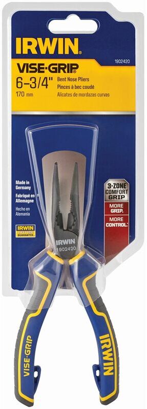 Irwin Bent Nose Pliers 170mm (6.3/4in) VIS1950509