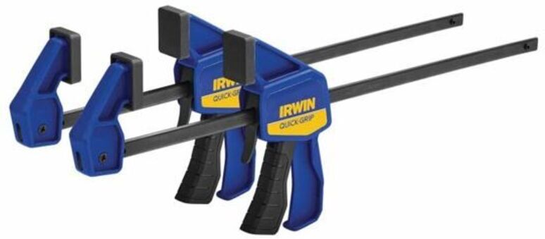 Mini Quick Grip Clamps 12'/300mm, Pack of 2 - Irwin