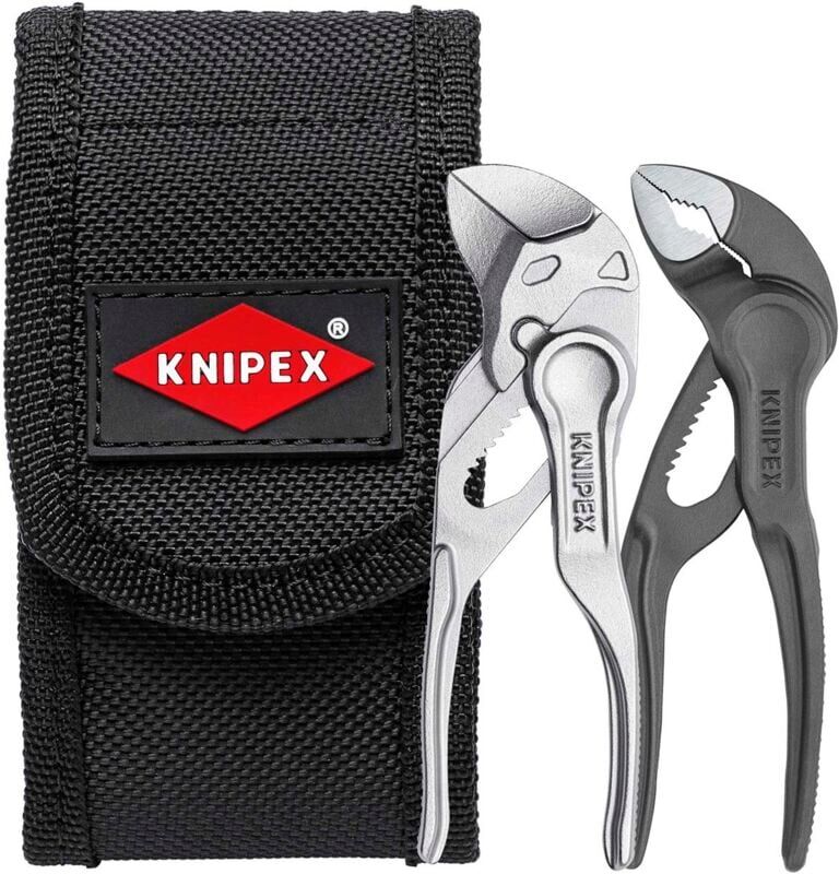 Knipex - 002072V04 2pc xs Mini Pliers Set in Belt Pouch