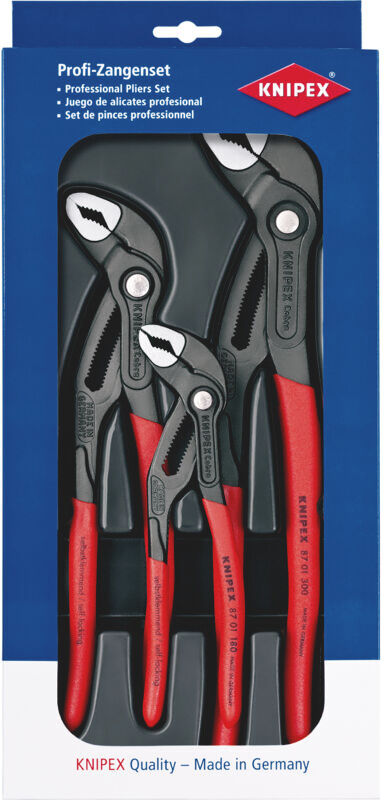 FP - Knipex 002009V02 3pc Cobra Water Pump Pliers Set