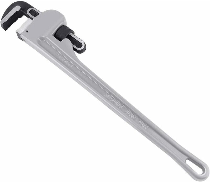 MAX POWER MAXPOWER Pipe Wrench/Spanner, Heavy Duty Aluminum Stillson Plumbing Wrench Straight Pipe Wrench- 24-Inch/600mm