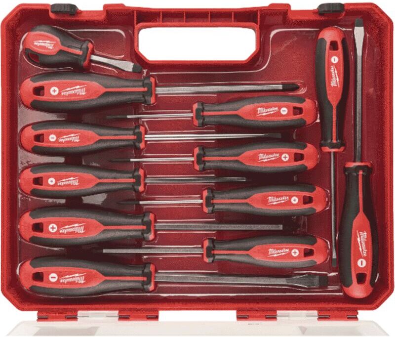 4932472003 12 Piece Tri-Lobe Screwdriver Set - Milwaukee