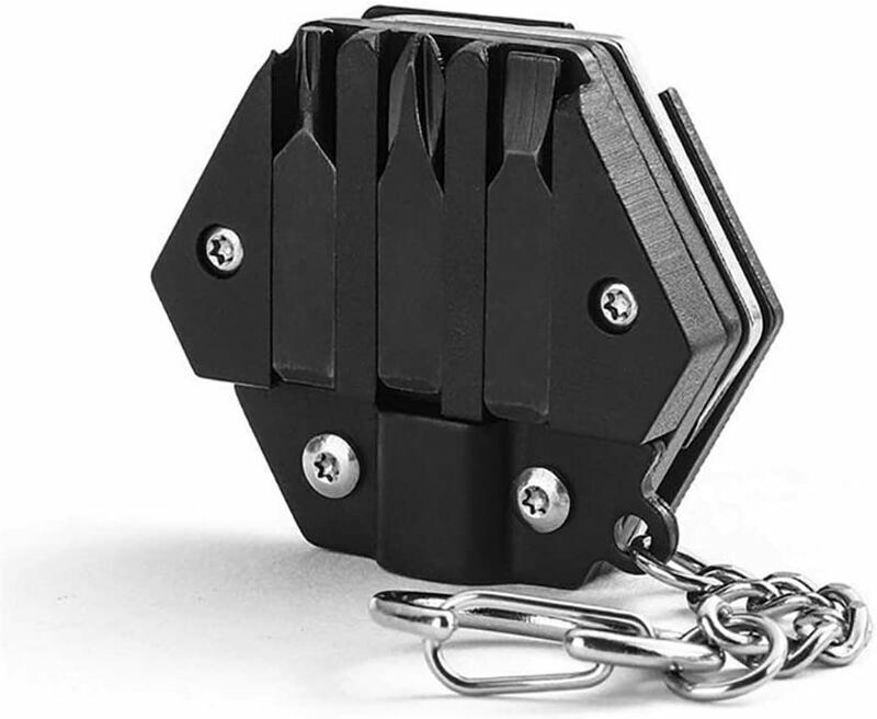 ONTWAY Multi-Function Pocket Knife, Multi-Function Pocket Tool with Opener, Folding Knife, Mini Ruler, Wrench and Screwr for Outdoor Camping Hiking - 1PCS
