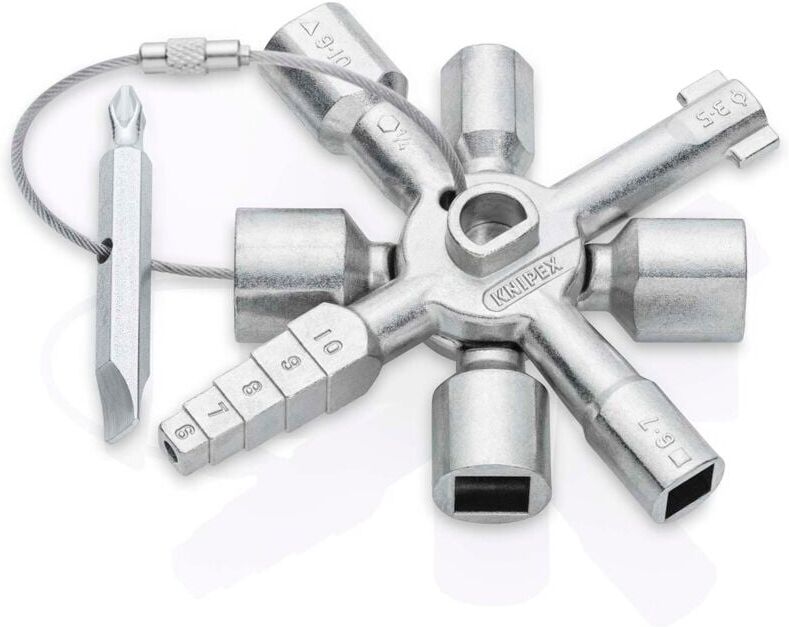 Sodise - Knipex Twinkey Standard Cabinet and Shut-off Multi Key 92mm