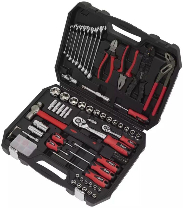 Sealey - AK7400 1/4' 1/2' Mechanic's Tool Kit 100 Piece Set