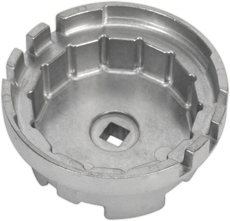 Sealey - VS7112 Oil Filter Cap Wrench for Lexus/Toyota 64.5mm x 14 Flutes