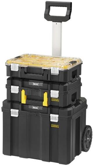 Stanley - pro-stack Wheeled Rolling Tool Box Storage Case Tool Trolley FMST1-80101