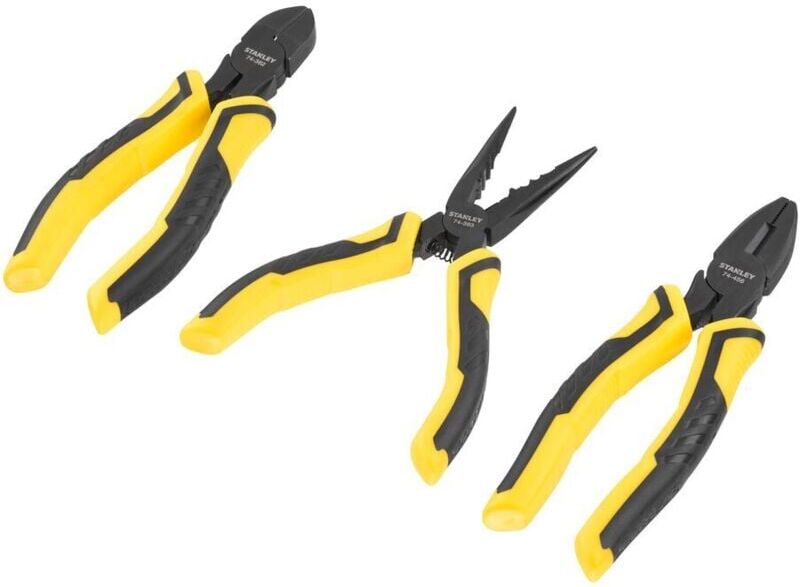 Stanley - ControlGripâ„¢ Pliers Set, 3 Piece STA075094