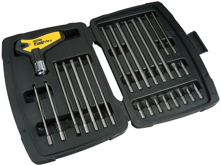 Stanley - Metric FatMax® T-Handle Ratchet Power Key Set, 27 Piece STA079153
