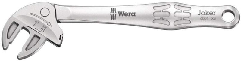 Wera - 05020099001 6004 Joker xs self-adjusting open-end wrench, 7-10 mm