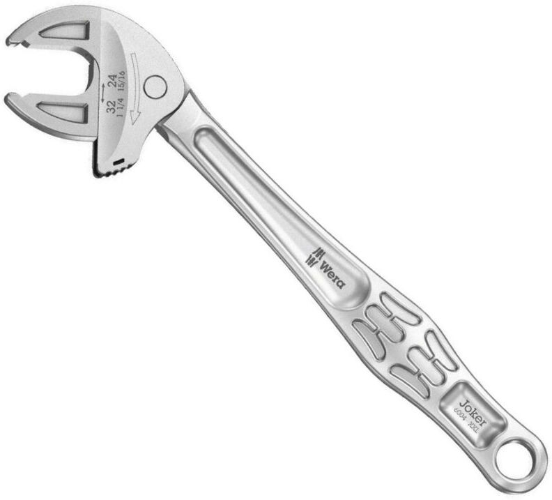 Wera 6004 Joker XXL 24mm - 32mm Self Setting Adjustable Spanner Wrench 020102
