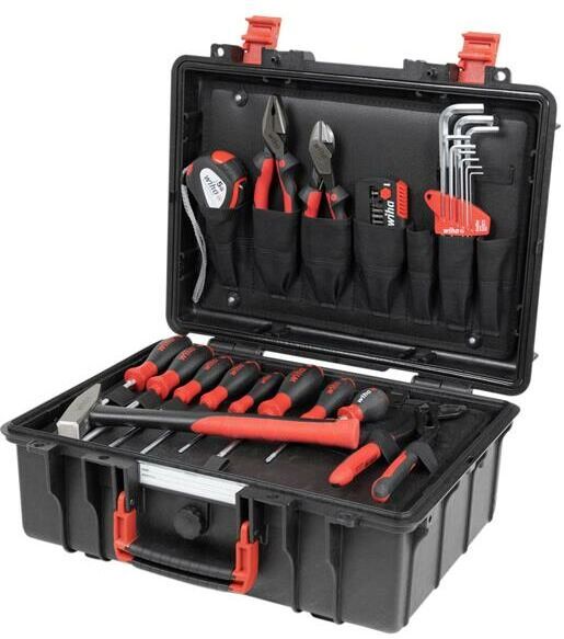 Wiha L Mechanic Basic Tool Set, 38 Piece (inc. Case) WHA45531