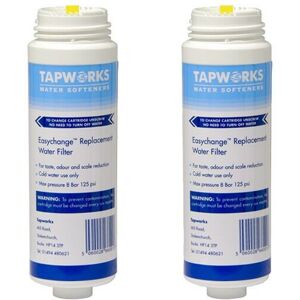 BWT 2x Tapworks Easychange Water Filter Tap System Replacement Cartridge - 6 Month