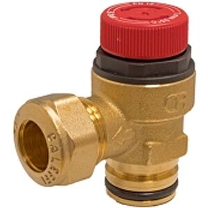 6 Bar Pressure Relief Valve c/w Circlip Connection F0000412 - Caleffi