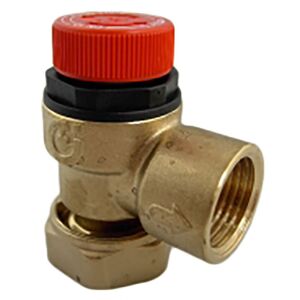 Caleffi - 6 Bar Pressure Relief with Loose Nut Connection