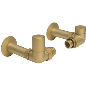 Crosswater - mpro Corner Rad Valve - Brushed Brass - radcornerf - Brushed Brass