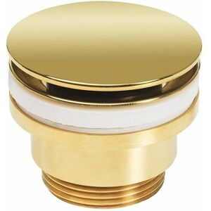 Crosswater - mpro Universal Click Clack Basin Waste - Unlacquered Brass - BSW0260Q - Brass Unlacquered