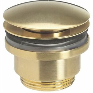 Crosswater - mpro Industrial Universal Click Clack Basin Waste - Unlacquered Brushed Brass - PRI0260UB - Brushed Brass Unlacquered